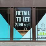 window vinyl - retail to let